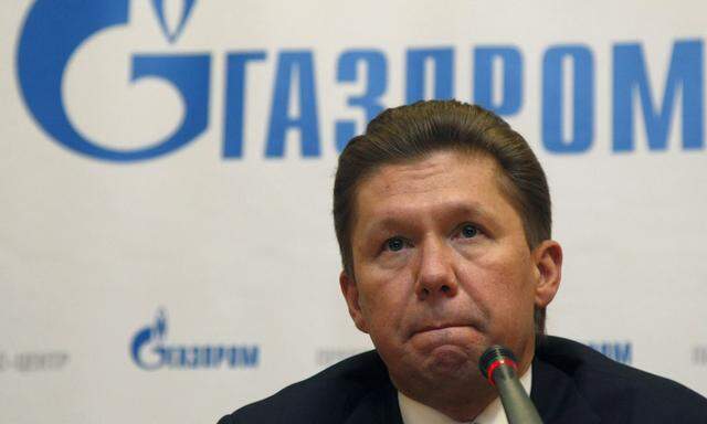 Der Chef des russischen Gaskonzerns Gazprom, Alexej Miller.