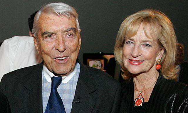 Helmut Zilk und Dagmar Koller.