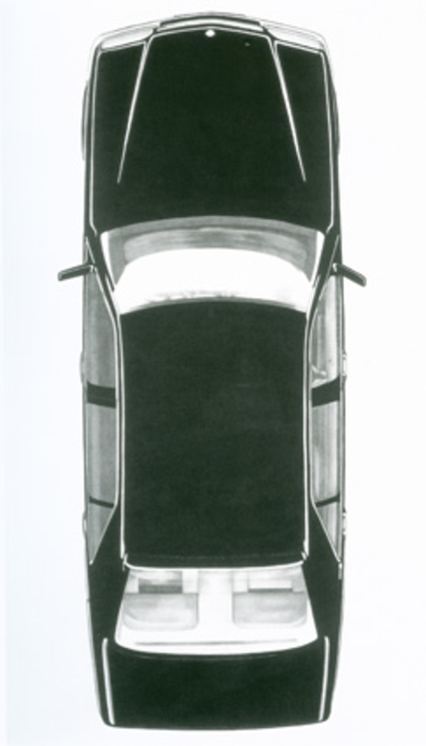 In der Wiener Albertina dreht sich zwischen 22. Jänner und 16. Mai alles um schöne Karosserien. Die Ausstellung "Cars" präsentiert Arbeiten der Künstler Andy Warhol, Robert Longo, Sylvie Fleury und Vincent Szarek aus der Daimler Kunst Sammlung. Robert Longo Ohne Titel (Black Car), 1996 Graphit auf Papier auf Faserplatte