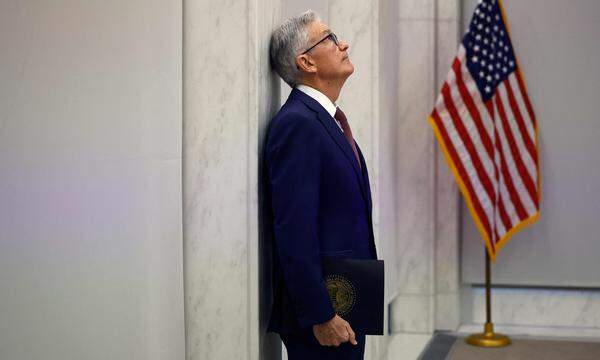 Fed-Chef Jerome Powell steht wie andere Zentralbankenchefs vor heiklen Entscheidungen.