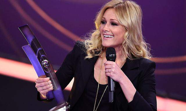 Archivbild: Beim German Music Award hatte Helene Fischer Grund zu lächeln, die Vewendung ihres Hits 