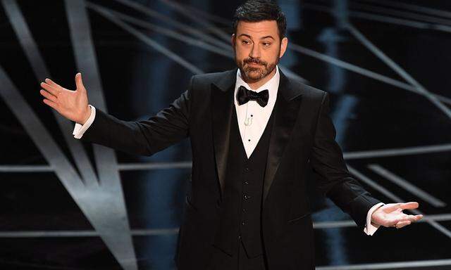 Jimmy Kimmel steht am Sonntag erneut auf der Bühne. Die Therapie hat offenbar gewirkt. 