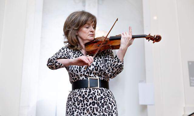 Violinistin Birgit Kolar.