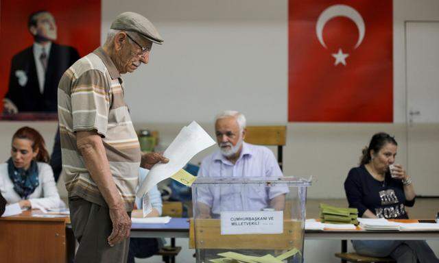 Wahllokal in Ankara