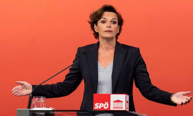 SPÖ-Parteichefin Pamela Rendi-Wagner