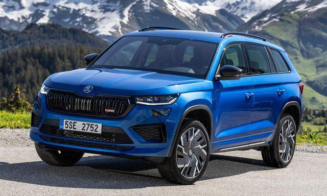 Der neue Skoda Kodiaq - hier als RS