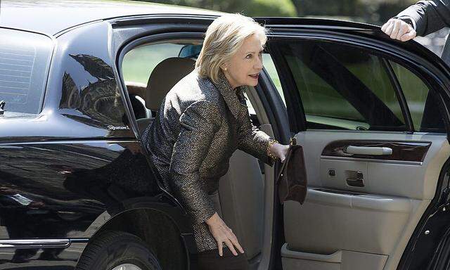Hillary Clinton bei einem Wahlkampftermin in Washington, USA.