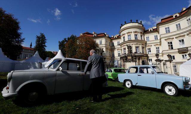 In Tschechien ist der Ostblock-Klassiker Trabant heute nur noch aus Nostalgiegründen zu sehen.