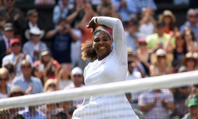 „Ich genieße jeden Moment“, sagt Serena Williams.