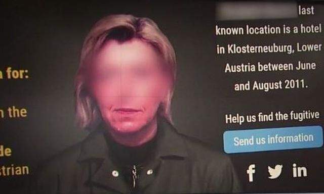 Österreichs meist gesuchte Frau festgenommen