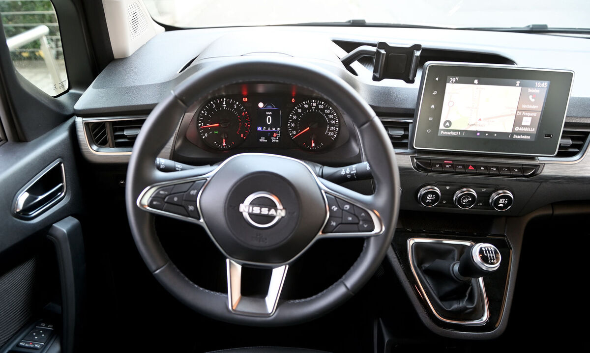 Das Innenleben des Nissan Townstar