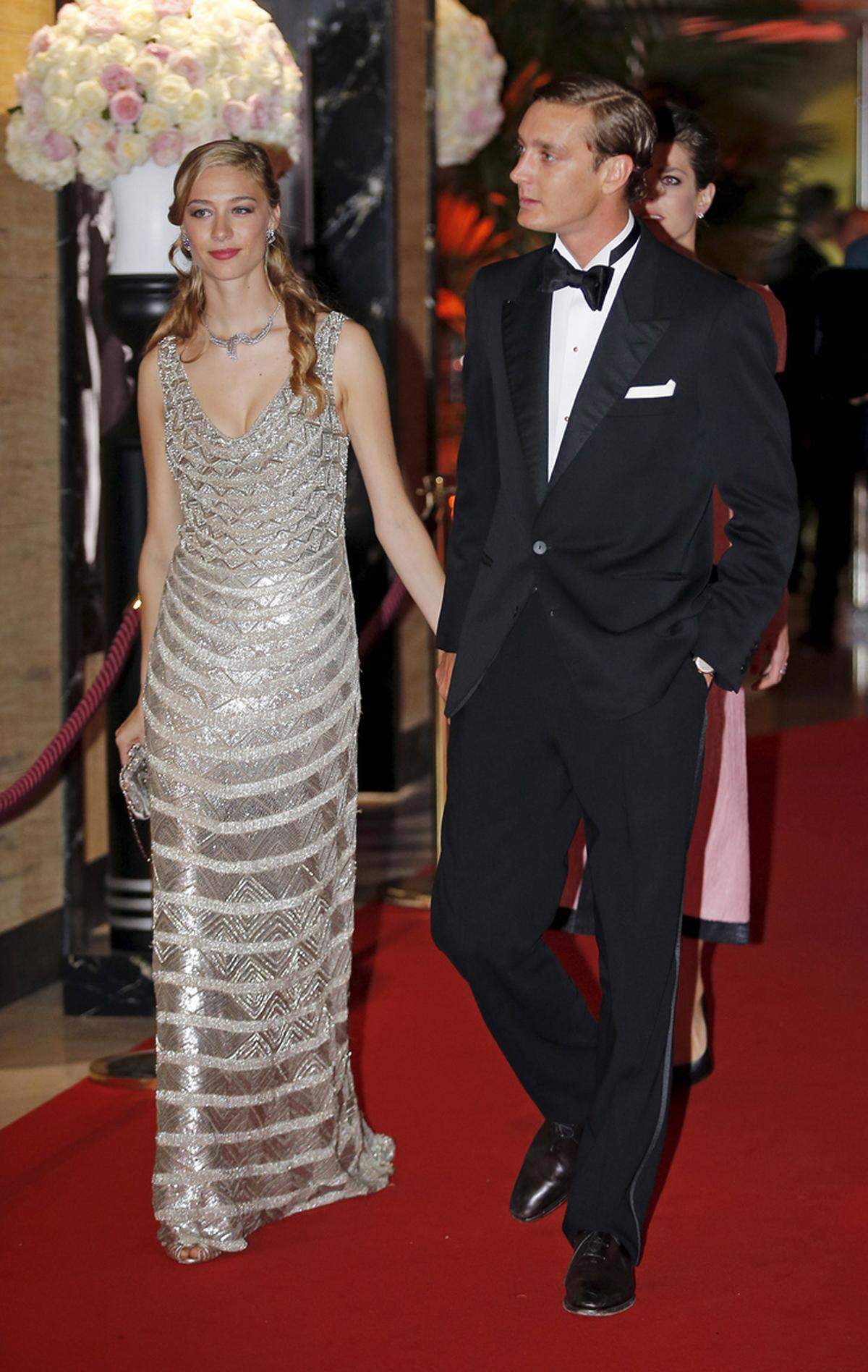 ... ebenso Charlottes Bruder Pierre Casiraghi und seine Freundin Beatrice Borromeo.