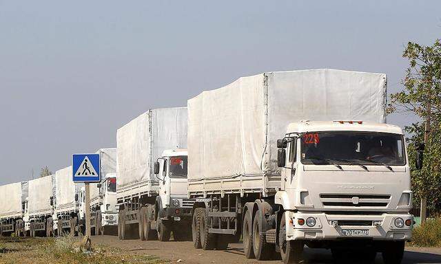 RUSSIA UKRAINE CRISIS CONVOY AID