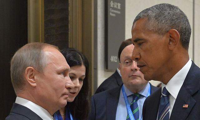 Die Präsidenten Putin (l.) und Obama auf einem Archivbild