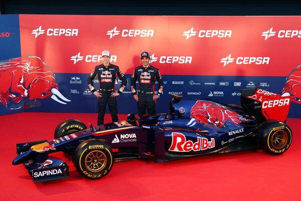 Toro Rosso: Jean-Eric Vergne (FRA), Daniil Kwjat (RUS)