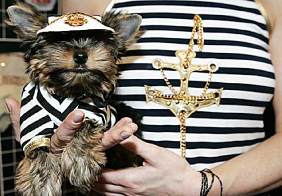 Ein Bild aus der Zeit, als der Matrosenlook noch en vogue war.