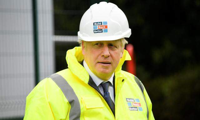 Der britische Premierminister Boris Johnson will bauen lassen. 
