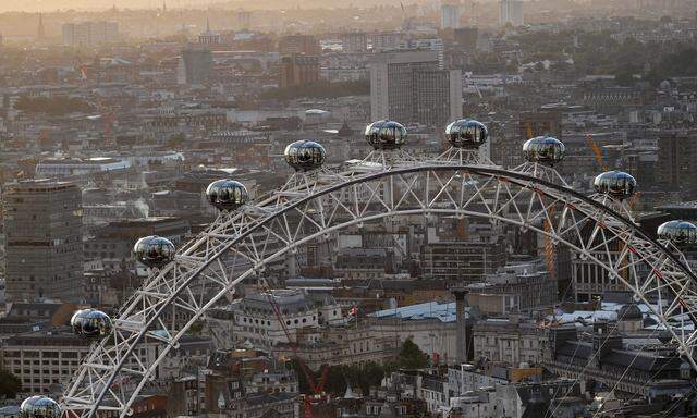 Am 9. März 2000 drehte das London Eye seine ersten Runden.