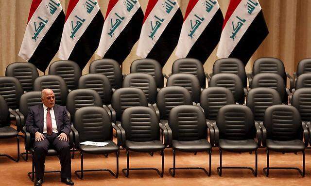 Iraks Premierminister Haider al-Abadi ist mit einer unübersichtlichen Lage im Irak konfrontiert.