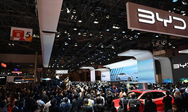 Tesla-Rivale BYD begeisterte kürzlich auch mit guten Quartalszahlen.