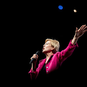 Elizabeth Warren will US-Präsidentin werden, sie wird eher dem linken Parteiflügel der Demokraten zugerechnet.