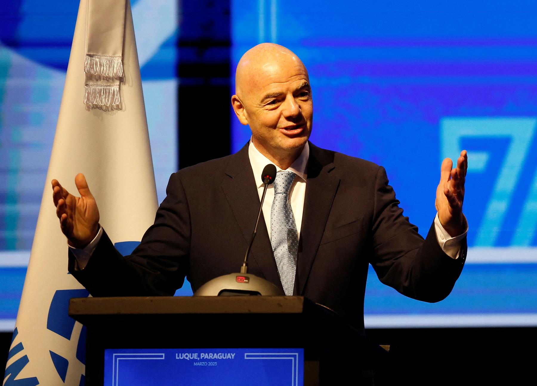 Treffen mit Infantino: Südamerika forciert WM-Aufstockung