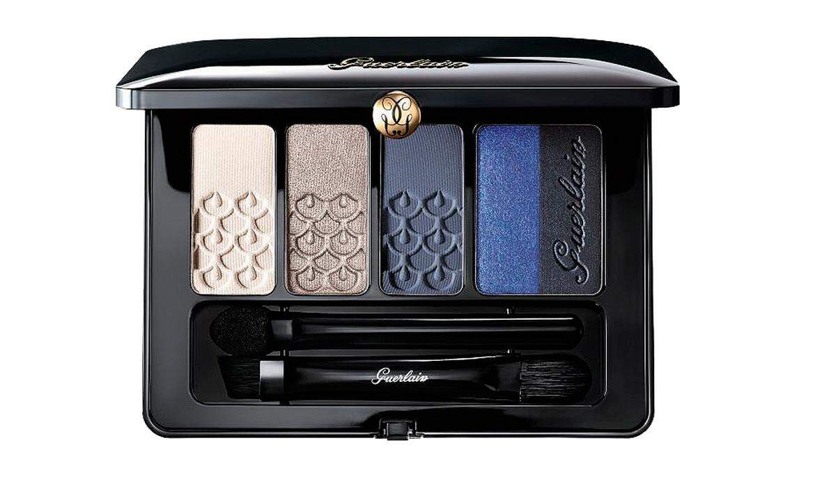 Dank einer neuen "Light Pigments"-Technologie soll der Lidschatten von Guerlain besonders strahlen (62 €).