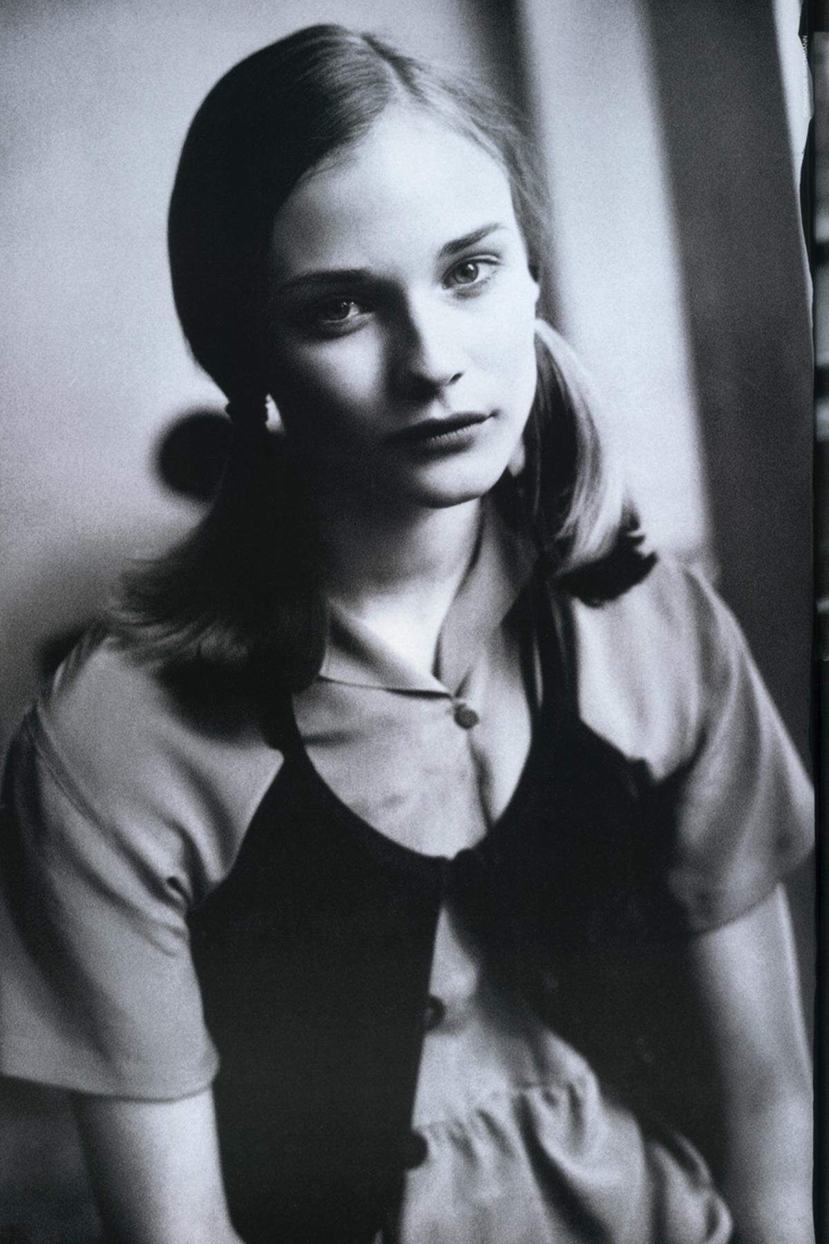 Diane Kruger posierte schon 1994 für Dominique Issermann.