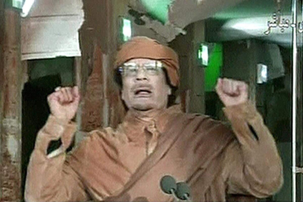 Der libysche Diktator Muammar al-Gaddafi ist angeblich getötet worden. 42 Jahre lang herrschte er über Libyen.