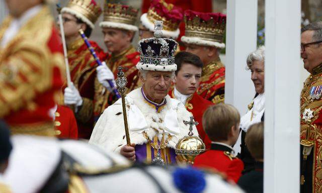 König Charles III. wurde am 6. Mai gekrönt. 