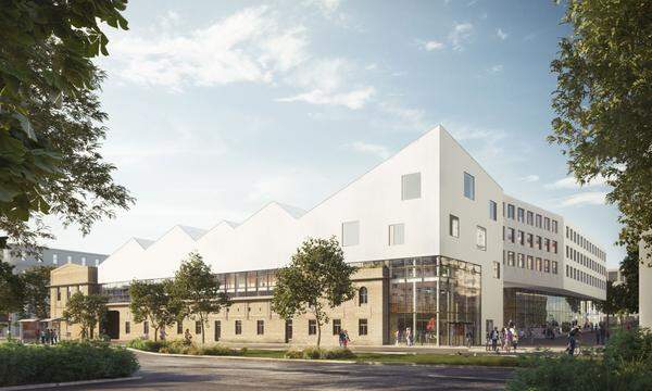Im Stadtteil Atzgersdorf entsteht ein neues Grätzelzentrum.