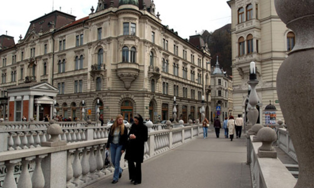 Ljubljana aufgewacht