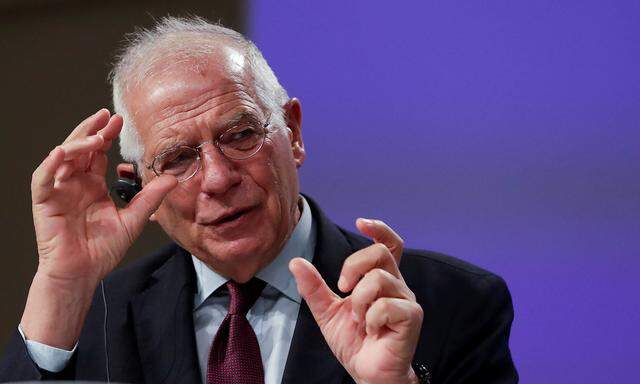 Josep Borrell verurteilte im Namen der EU-Kommission die Polizeigewalt in den USA.