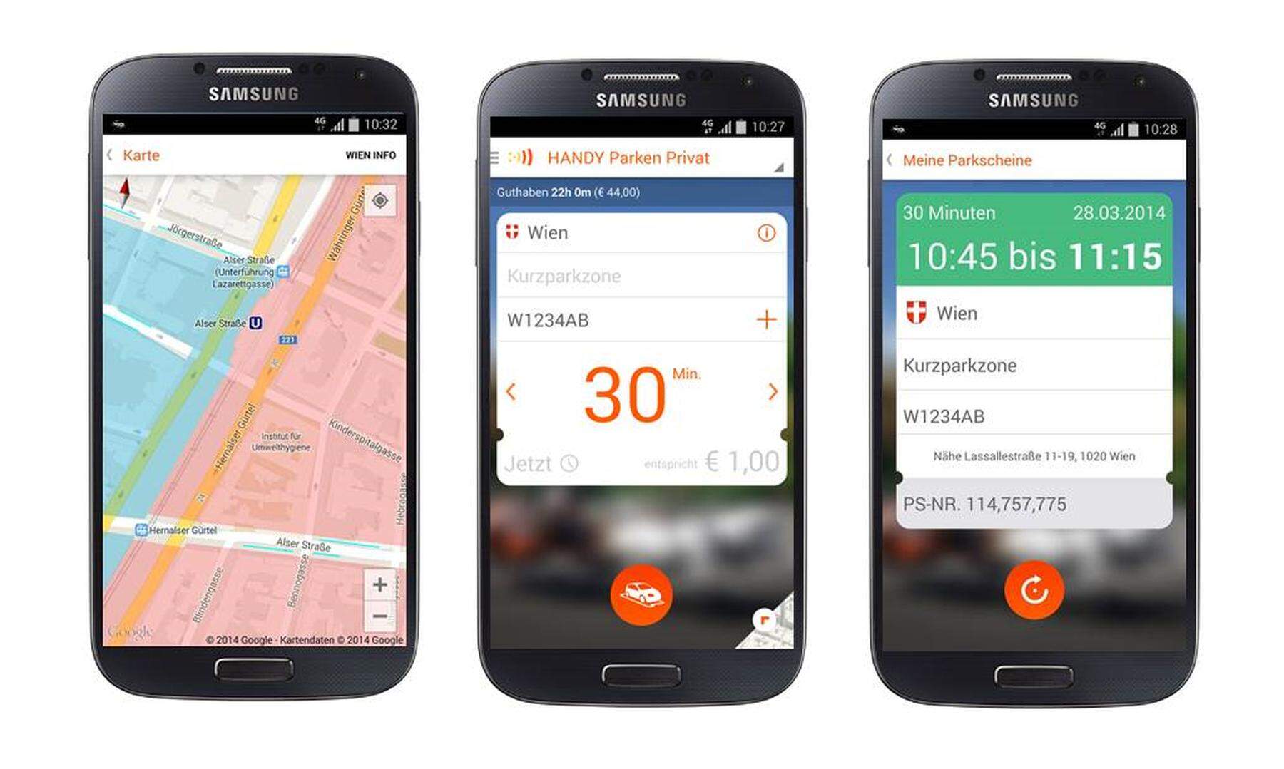 Handy-Parken: Neue App kennt alle Kurzparkzonen