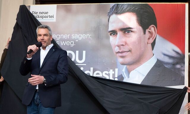 Karl Nehammer leitete als ÖVP-Generalsekretär 2019 den Wahlkampf von Sebastian Kurz.