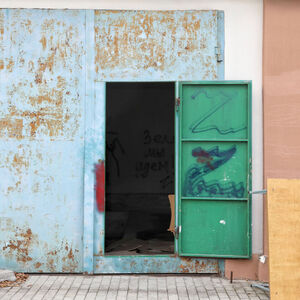 Auch an diesem Ort im Raum Cherson war offenbar eine Art Folterkammer eingerichtet.