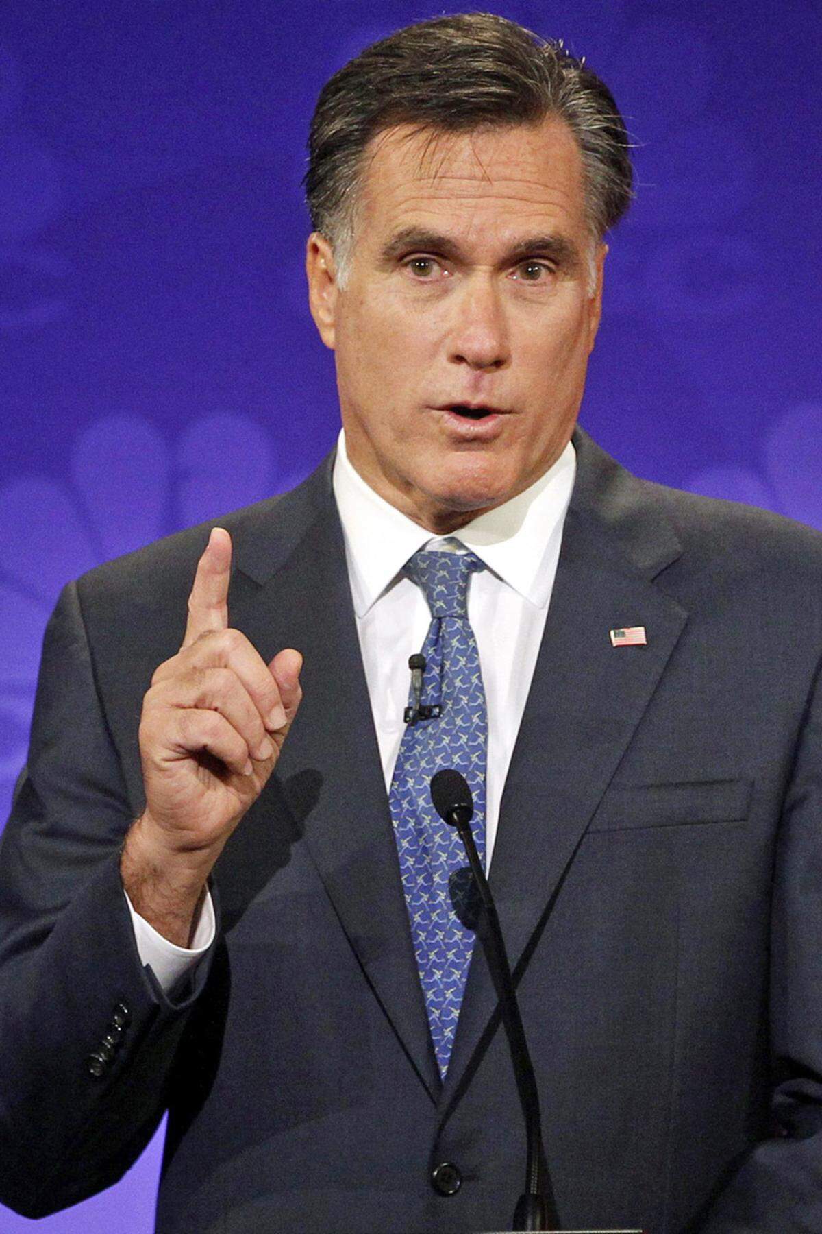 Nicht lumpen ließ sich auch Ex-Gouverneur Mitt Romney und landete prompt eine Top-Blamage: "Ich bin Mitt Romney und ja, das ist auch mein Vorname". Gut zu wissen oder?
