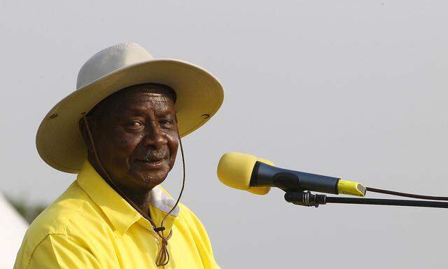 Yoweri Museveni (73) regiert schon seit 1986