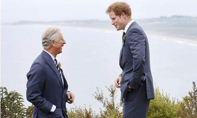 Prinz Charles und Prinz Harry