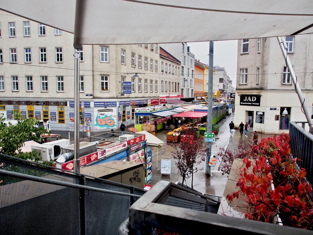Brunnenmarkt Richtung Gaullachergasse.