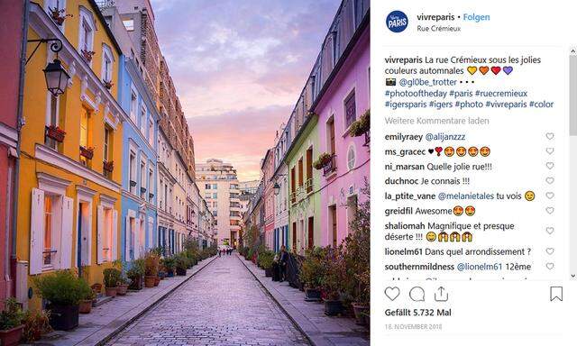 Diese kleine Pariser Straße wehrt sich gegen den Instagram-Ansturm. 