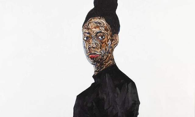 Ankauf. Das Guggenheim Museum hat im August „Joy Adenike“ von Amoako Boafo (Ausschnitt) gekauft.