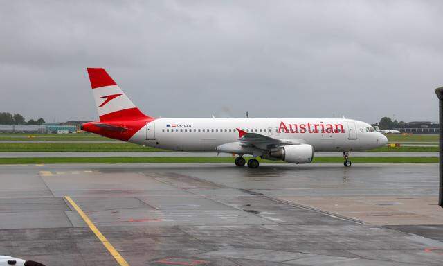 Am Samstag werden von den Austrian Airlines 92 Flüge gestrichen. 
