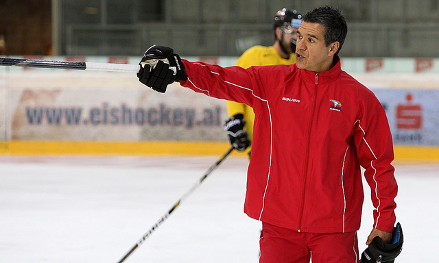 Eishockey Vanek kann alles