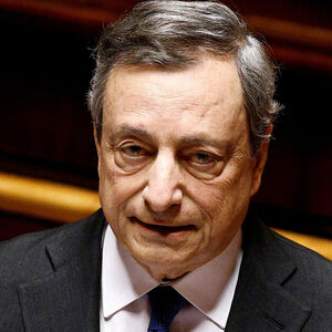 Mario Draghi, Italiens scheidender Regierungschef.  