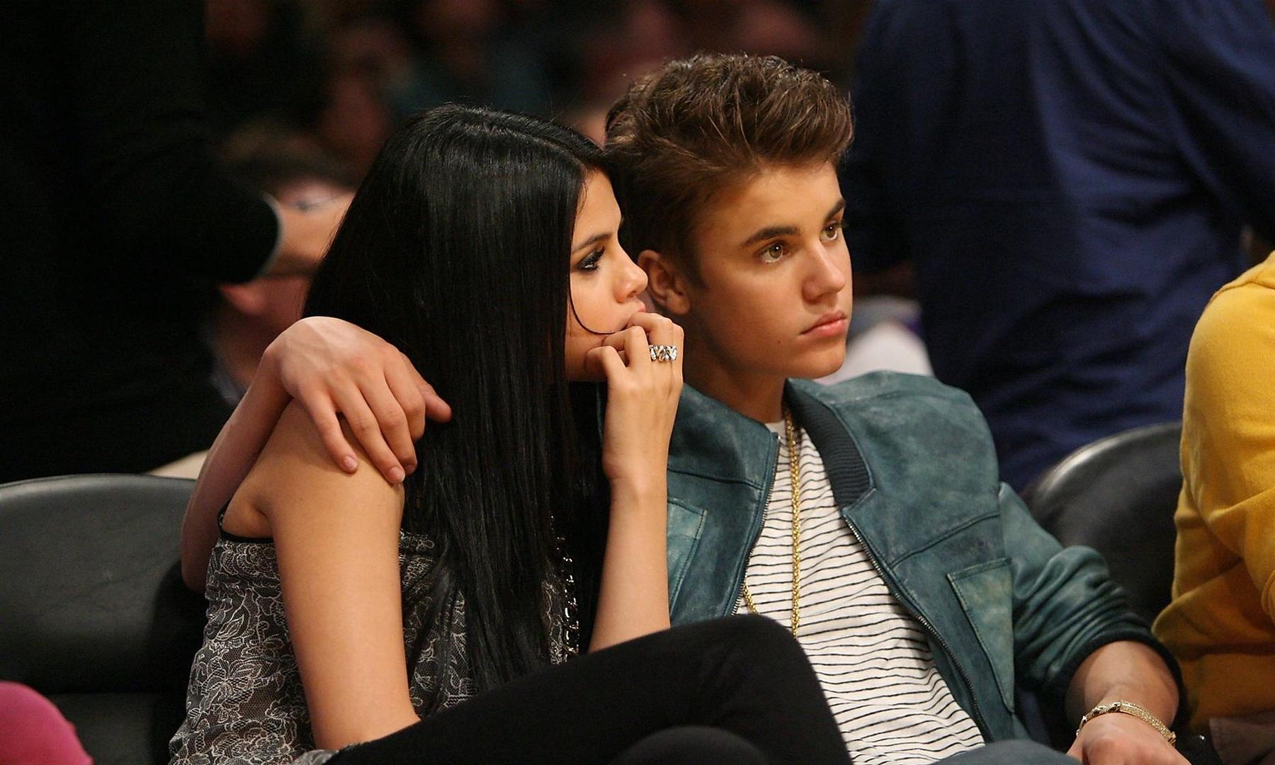 Lustige Bilder von Selena Gomez und Justin Bieber