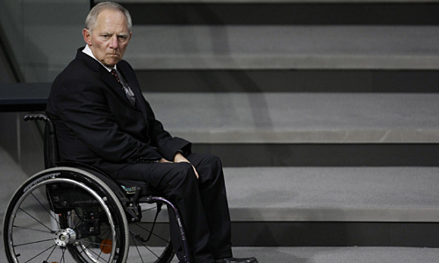 Wolfgang Schäuble, Deutschlands neuer Finanzminister.