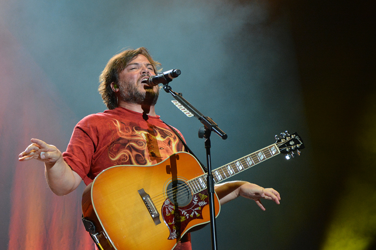 Damit war alles angerichtet für den Auftritt von Jack Black. Der US-Komiker mit der aufgeregten Mimik und eine Hälfte von Tenacious D wurde vom Publikum umjubelt. Vielleicht lag das auch an seinen Komplimenten: