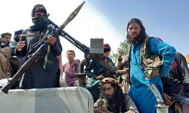 Am Ziel: Die Kämpfer der Taliban sind binnen nur weniger Tage bis nach Kabul vorgerückt.