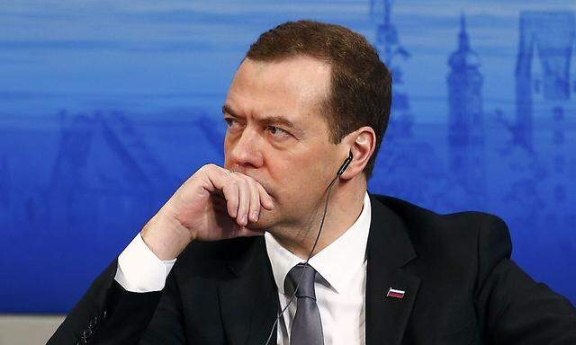 Russlands Premier Dmitrij Medwedjew